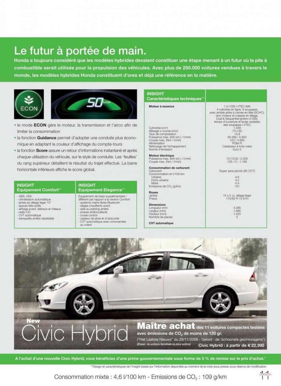  Honda Insight 2009 года  (фото 75 из 172)